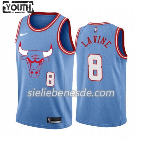 Kinder NBA Chicago Bulls Trikot Zach LaVine 8 Nike 2019-2020 City Edition Swingman